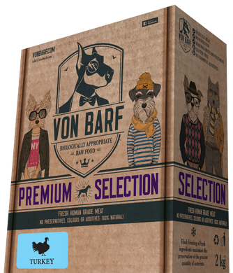 Von Barf premium Turkey 2kg